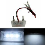 12V Universal Motorcycle License Plate White LED light Waterproof Motorcycle License Light Lamp Trailer Step Lamp