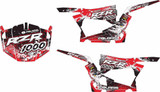 Polaris RZR 1000 XP 2013-2018 Full Custom UTV Graphics Backgrounds Sticker Decals Wrap Kit