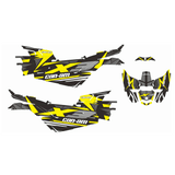 Can-Am BRP Maverick X3/X DS/ X RS 2016-2018 Graphics Kit Utv Side X Side Backgrounds Stickers Decals Custom