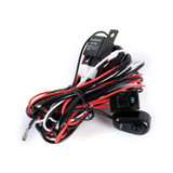 12V 40A Motorcycle Car Universal Accessories Fog Light Wiring Harness Kit Loom For LED Work Driving Light Bar With Fuse And Relay Switch