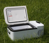 Aizome 12L Car Refrigerator Compressor Fridge Universal DC 12V&24V Portable Mini Fidge Cooler Frezzer Box