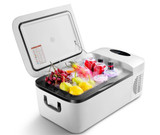 Aizome 12L Car Refrigerator Compressor Fridge Universal DC 12V&24V Portable Mini Fidge Cooler Frezzer Box