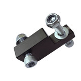 Harley Dyna Street Bob FXDXT T-Sport Front Fairing Club Style Headlight Relocation Block Custom Fairing Light Bracket