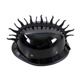 Pazoma Dirt Biker Helmets Mohawks Sticker Spikes Motorbike Rubber Stick Capacete Decoration Fire style