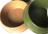 Medium Bamboo Bowl in Brown or Green