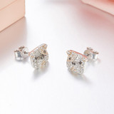Riri 925 Sterling Silver English Bulldog Earrings