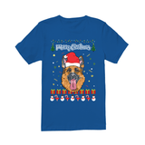 Merry Christmas German Shepherd - Premium Men's T-shirt