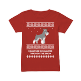 Miniature Schnauzer Through The Snow - Women's T-shirt