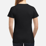 German Shepherd Through The Snow - Women's T-shirt