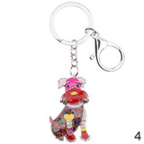 Lou Schnauzer Keychain