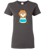 Antidepressant Pomeranian Classic Lady T-shirt