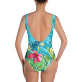 Parrot in the Tropical Beauty - One-Piece Swimsuit