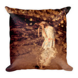 Water Petals by Amanda Magick Square Pillow