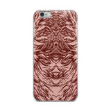 Abstraction Petal in Pinks Cell Phone Case - Fits iPhone X