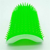 Kitty Cat Corner Mount Massager Self Groomer With Catnip