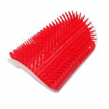 Kitty Cat Corner Mount Massager Self Groomer With Catnip