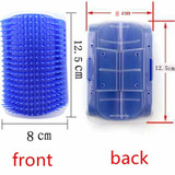 Kitty Cat Corner Mount Massager Self Groomer With Catnip