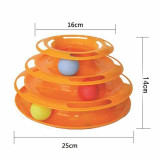 3 Layers Cat Track Toy Tower