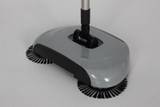 Household Hand Sweeping Machine Without Electricity 360 Degree Rotating,Automatic Cleaning Push Sweeper Broom  Dustpan Trash Bin