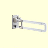 Flip Up Toilet Safety Frame Rail Shower Grab Bar for Elders Senior Kids Care, Bathroom Handrail, Folding Shower Seat, Bath Chair