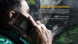 2020 New version Poptel P60 rugged smartphone with PTT 6+128G RAM wireless charging FaceID 5000mah battery NFC 16MP dual camera