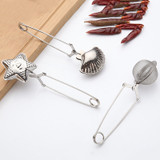 Tea Strainer Stainless Steel Handle Tea Ball Kitchen Gadget Coffee Herb Spice Filter Diffuser Tea Infuser