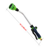 18in-Long rod spray gun Eight modes Garden water guns Home irrigation tool Plant Watering Car washing Pet cleaning