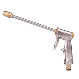 High Pressure Power Washer Water Jet Watering Gun High-grade Metal Plating Water Gun Powerful Hose Nozzle Car Water Spray Tool