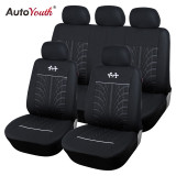 AUTOYOUTH Sports Car Seat Covers Universal Fit Most Brand Vehicle Seats Car Seat Protector Interior Accessories Black Seat Cover AUTOYOUTH Sports Car Seat Covers Universal Fit Most Brand Vehicle Seats Car Seat Protector Interior Accessories Black Seat Cover