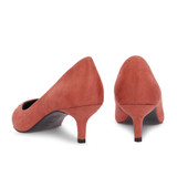 Rhinestone Embelished Detail Kitten Heel Pumps Court Shoes