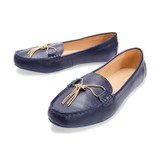 Top Front Gold Knotted Tassel Loafers