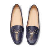 Top Front Gold Knotted Tassel Loafers