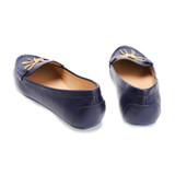 Top Front Gold Knotted Tassel Loafers
