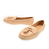 Tassel Beige Loafer