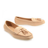 Tassel Beige Loafer