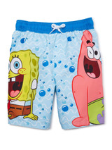 Spongebob Boys 4-7 Swim Trunks