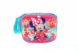 Disney Minnie Mouse Deluxe 3D Reusable Lunch Bag With Adjustable Long Shoulder Strap