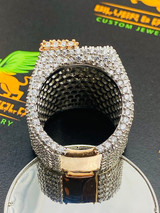 Custom Design Ice-out design Initial Ring