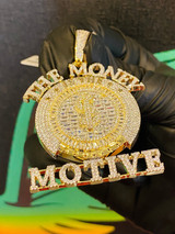 Money is the Motive Custom pendant