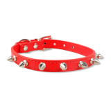 Leather Spiked Studded Collar