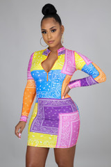 Zip It In Dress