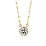Rhinestone Pendant Fashion Necklace