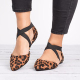 DAISY  Pointed Toe Flat Sandal