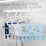Foldable Travel Laundry Hanger