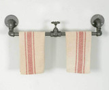 Industrial Towel Rack with Valve