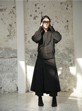 Emra Zipper Bomber Jacket