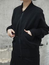 Emra Zipper Bomber Jacket
