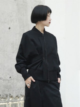 Emra Zipper Bomber Jacket