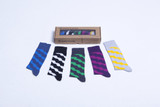Men's 5-Pair Fun Patterned Socks-3052