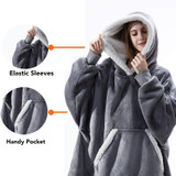 Over-sized Hoodies Fleece Sweatshirts
